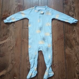 Blue Sunshine Footie Pajama